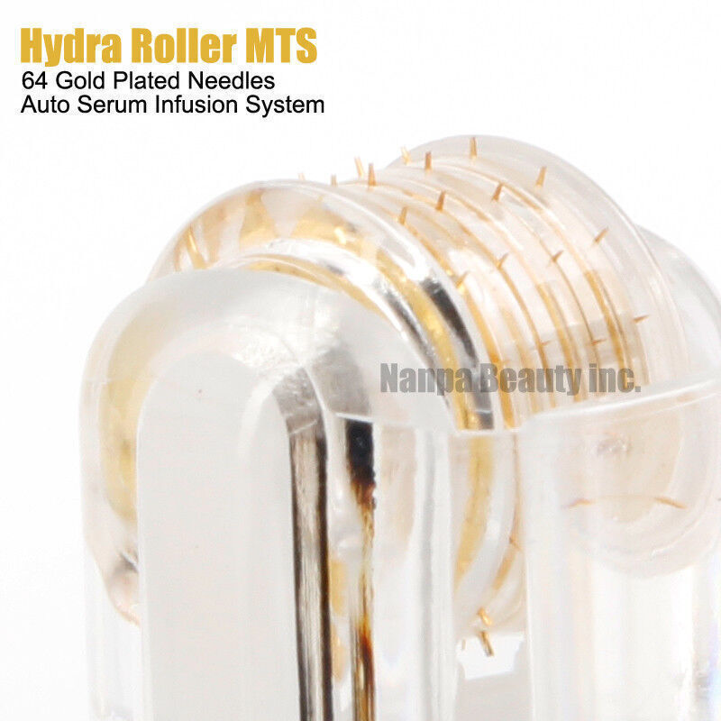 64 Pins Hydra Roller MTS Derma Roller with Bottle Auto Serum Infusion System gallery
