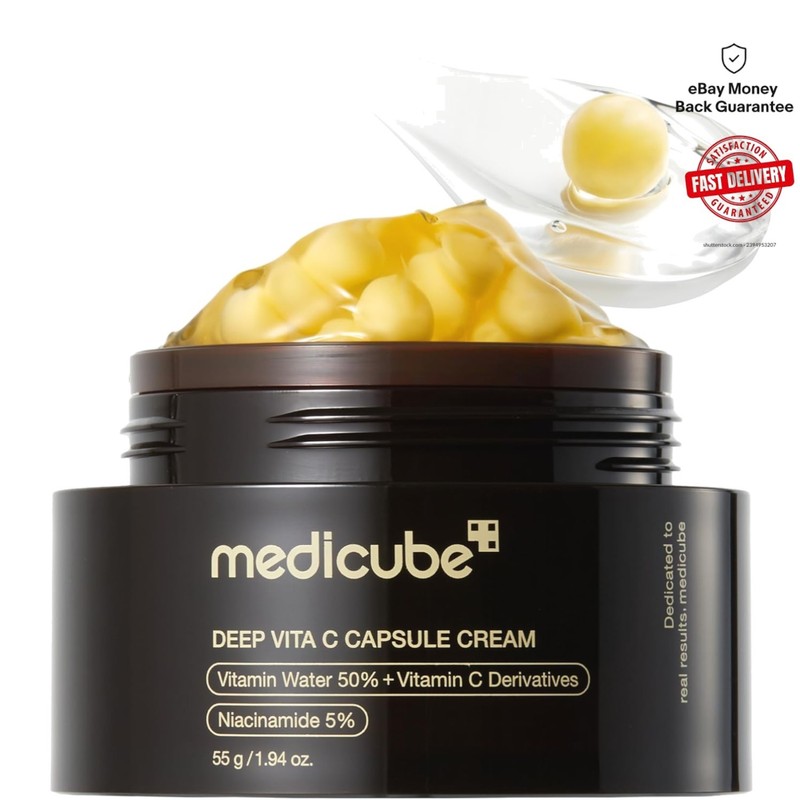 Deep Vitamin C Liposome Capsule Cream for Radiant & Hydrated Skin – 1.94 oz