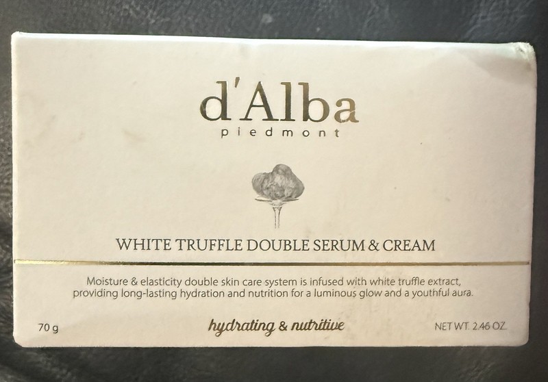 New d’Alba Piedmont White Truffle Double Serum & Cream 70 g / 2.46 oz