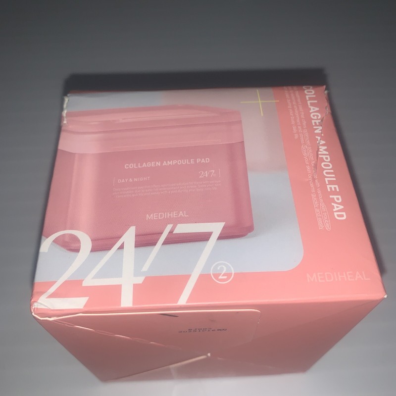 Collagen Ampoule Pad – Square Cotton Facial Toner Pads Collagen & Ceramide – …