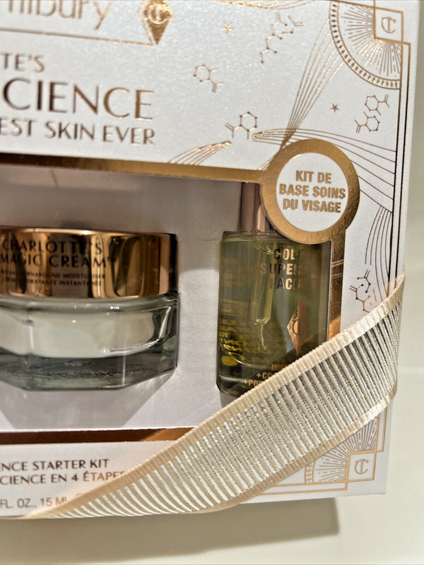 Charlotte Tilbury 4Step Magic+Science Kit Toner, Elixir, Facial Oil, Magic Cream gallery