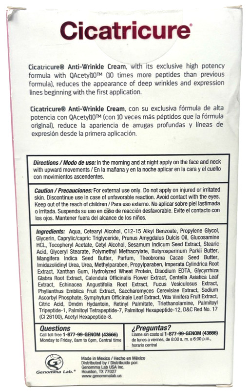 Cicatricure Anti-Wrinkle Cream Deep Wrinkle Face & Neck Moisturizer 2.1 oz Each gallery