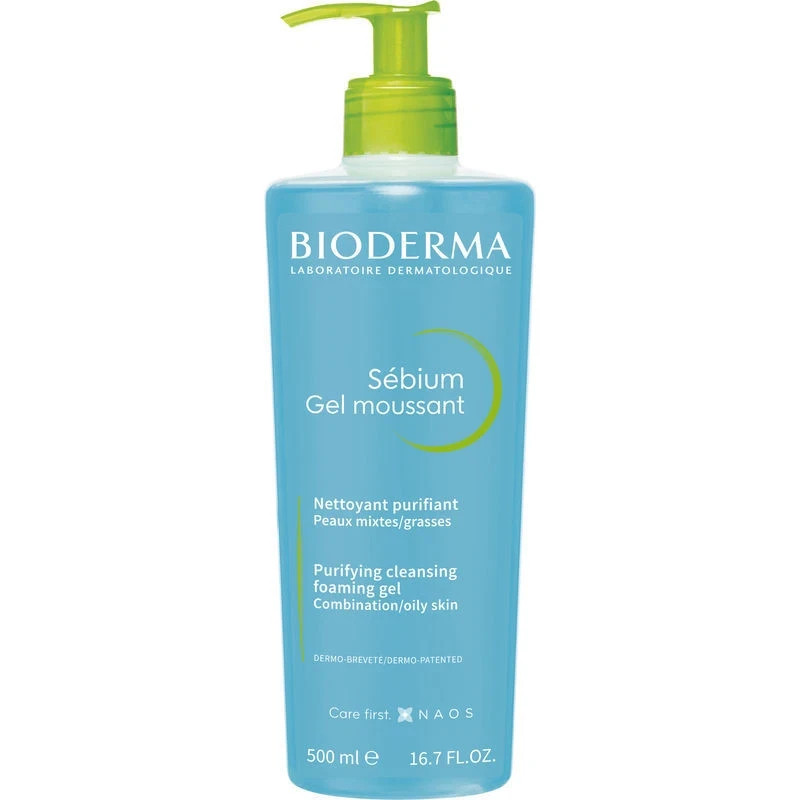 Bioderma Sebium Gel Foaming Gel Purifying Cleansing Combination Skin (Unsealed)