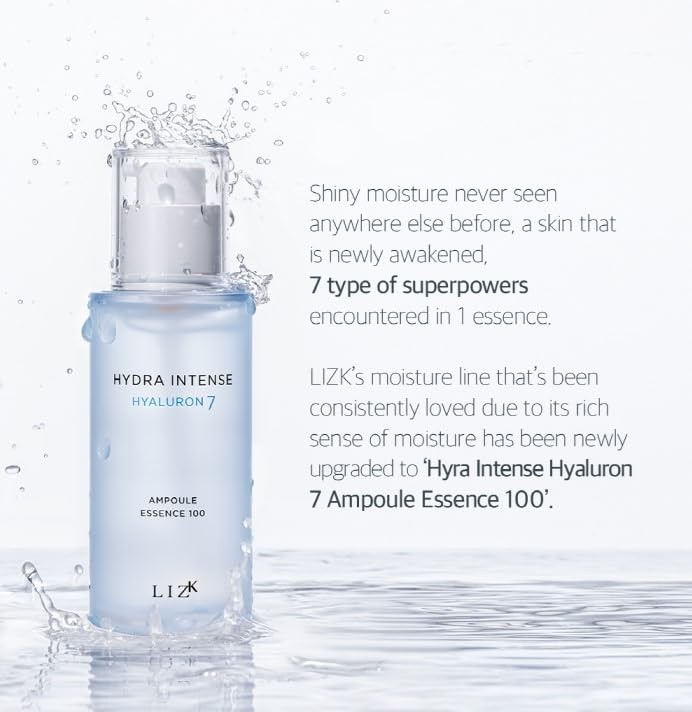 LIZK Hydra Intense Haluron 7 Ampoule Essence 100 50ml/1.16fl.oz, Moistuirzing... gallery