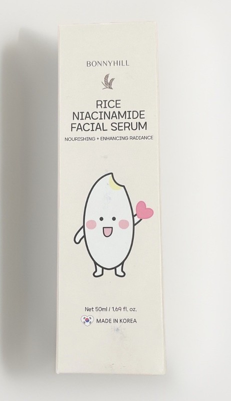 KOREAN Bonnyhill Rice Niacinamide Facial Serum Hydration Radiance NIB Exp 2027