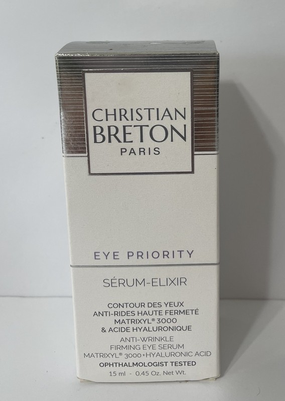 CHRISTIAN BRETON PARIS EYE PRIORITY FIRMING EYE SERUM, 0.45 oz, FRANCE