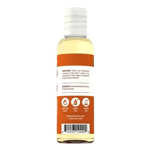 NT Softening Sweet Almond Skin Care Oil 4 fl. oz (Unscented) gallery