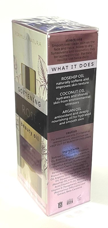 Softening Rose Beauty oil, with Rosehip oil, coconut oil, Argan oil gallery