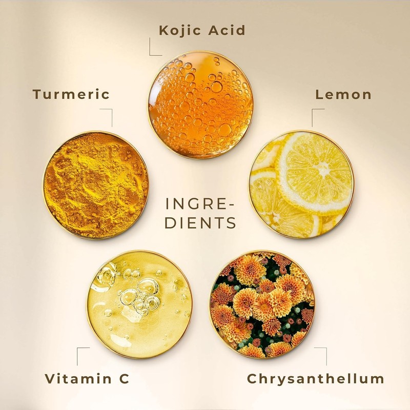 Turmeric Kojic Acid &Facial Exfoliating Peel Cleansing 55 Pads Dark Spot Remover gallery