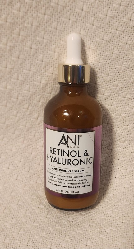 Ani Gold Retinol & Niacinamide Anti-Wrinkle Serum 3.75 fl oz New