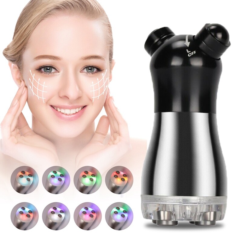 Latest Face Skin Beauty Rejuvenation Lifting Machine Photon Mesotherapy Massager