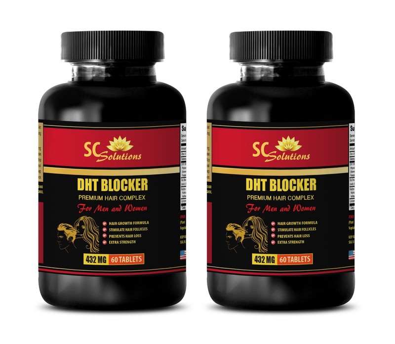 anti-aging blend – DHT BLOCKER HAIR FORMULA – saw palmetto supplement 2 Bottles