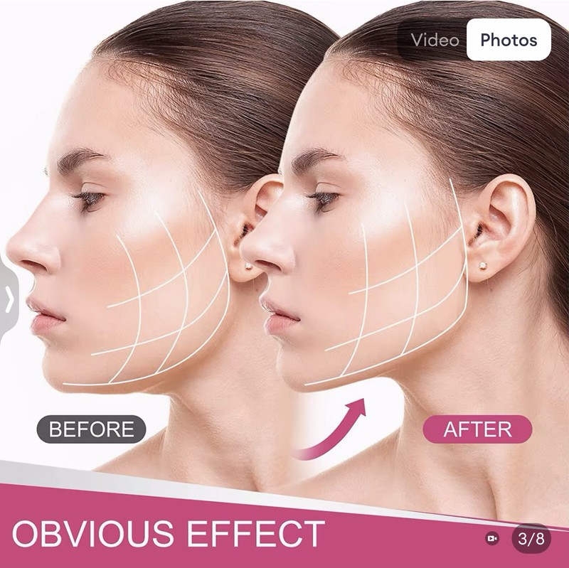 120 PCS Invisible Face Neck Chin Eye Lift Facelift Sticker V Shape Tapes gallery