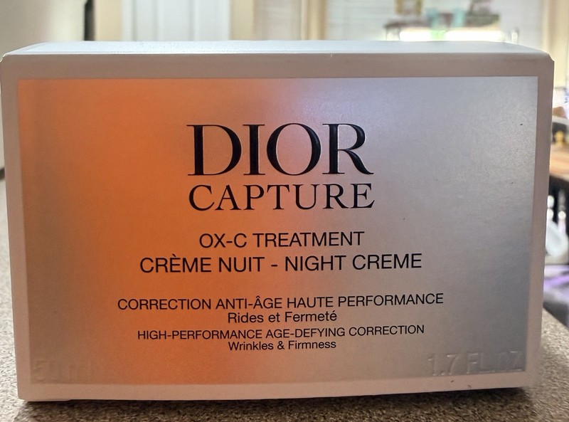 Dior Capture Night Creme Face & Neck- High Performance Age-Defying Firmness