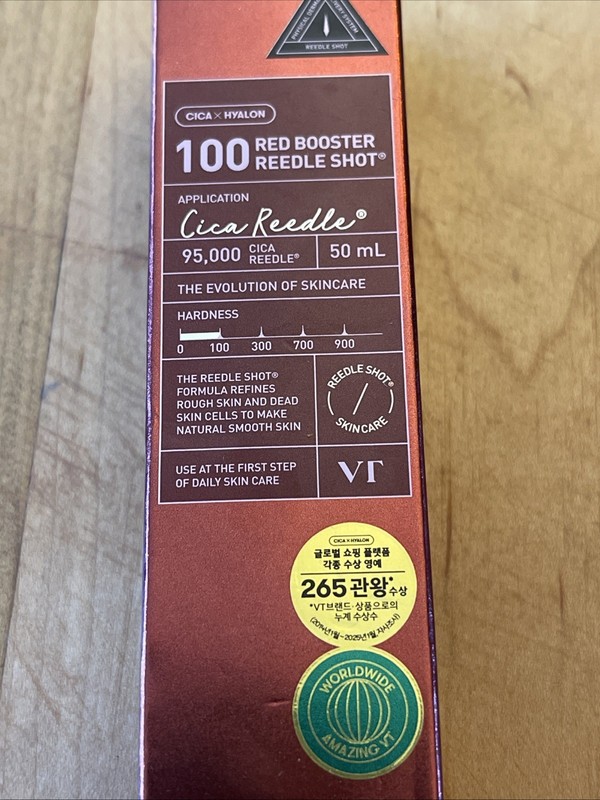 VT Cosmetics RED BOOSTER REEDLE SHOT 100 50ml New In Box gallery