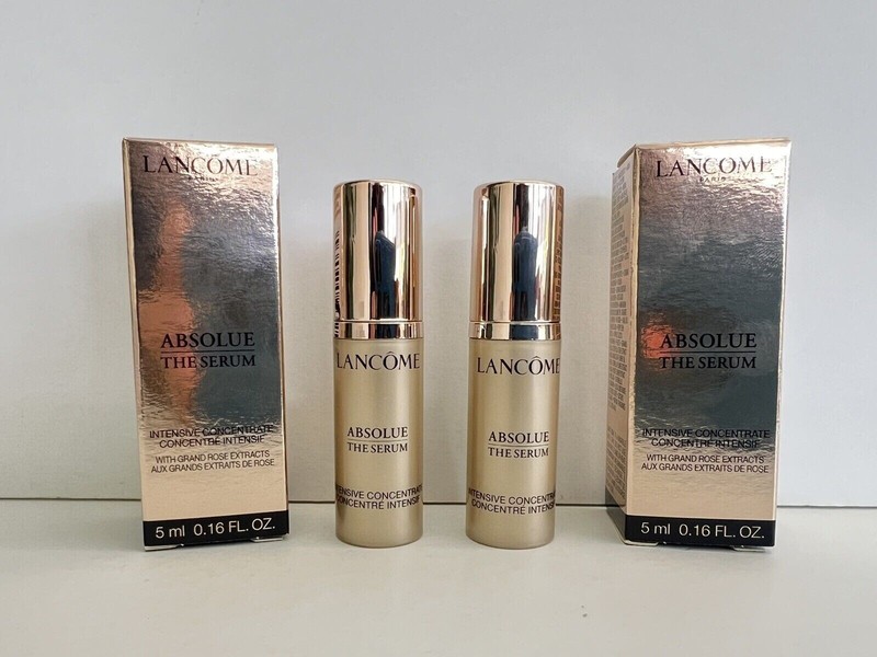 2 Lancome Absolue The Serum Intensive Concentrate 0.16oz / 5ml New In Box