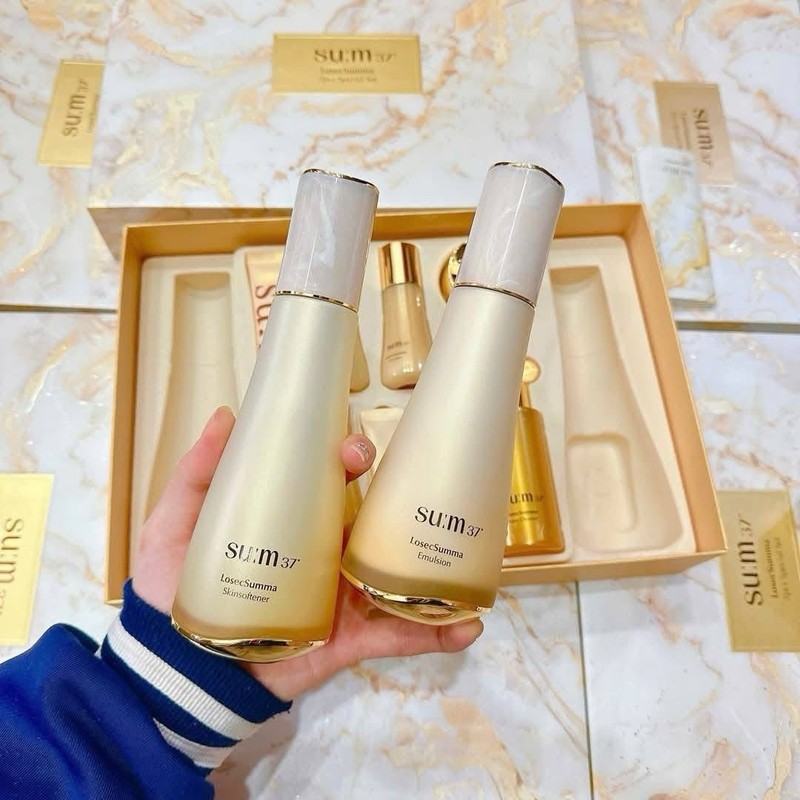 SU:M37 LosecSumma Elixir Skin Softener Emulsion Special Set Anti-aging SUM37 gallery