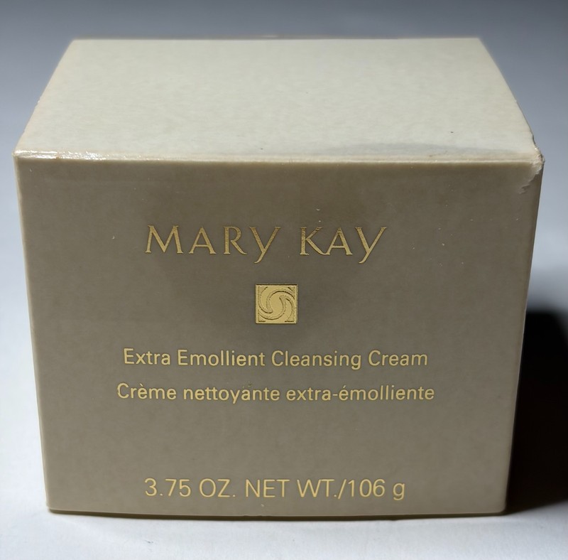 Mary Kay Extra Emollient Cleansing Cream 1096 In Box 3.75oz Very Dry Skin Care