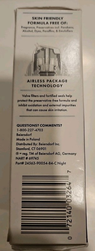 NEW Eucerin Face Skin Balance Facial Night Cream 1.7 oz 48g gallery