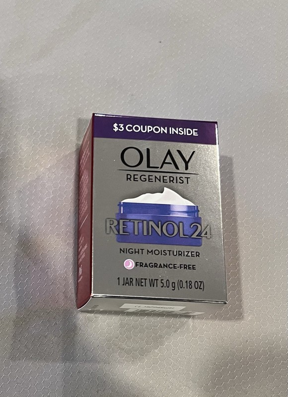 NIB Olay Regenerist Retinol24 Night Moisturizer – 0.18oz Fragrance Free