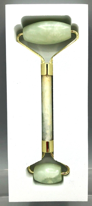 Solaris Laboratories NY Jade Facial Massage Roller Anti-aging Beauty Tool NEW gallery