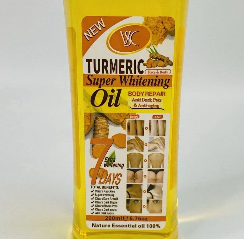 Turmeric Oil Skin Brightening Anti-Wrinkle Facial Essence Serum 200ml gallery