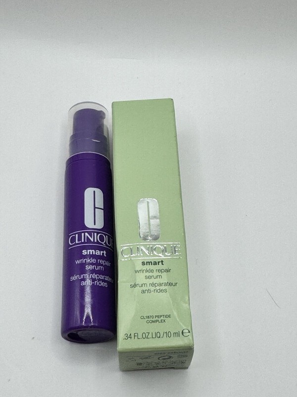 Clinique Smart Wrinkle Repair Serum Peptide Complex Very Dry-Oily 0.34 oz/10ml