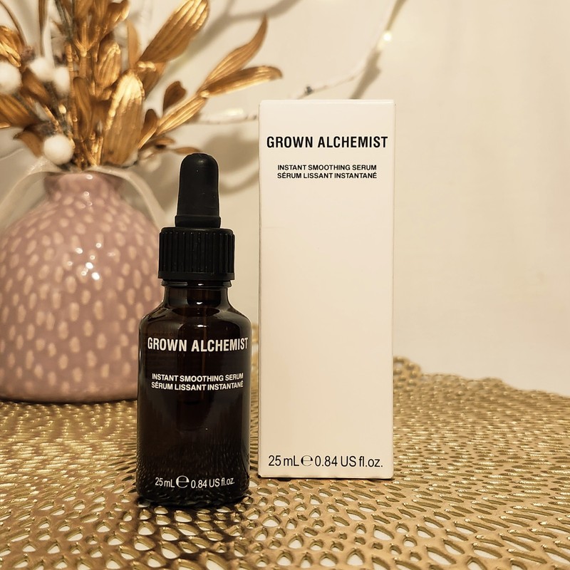 Grown Alchemist Instant Smoothing Serum – Full Size .84oz/25ml Retail $59