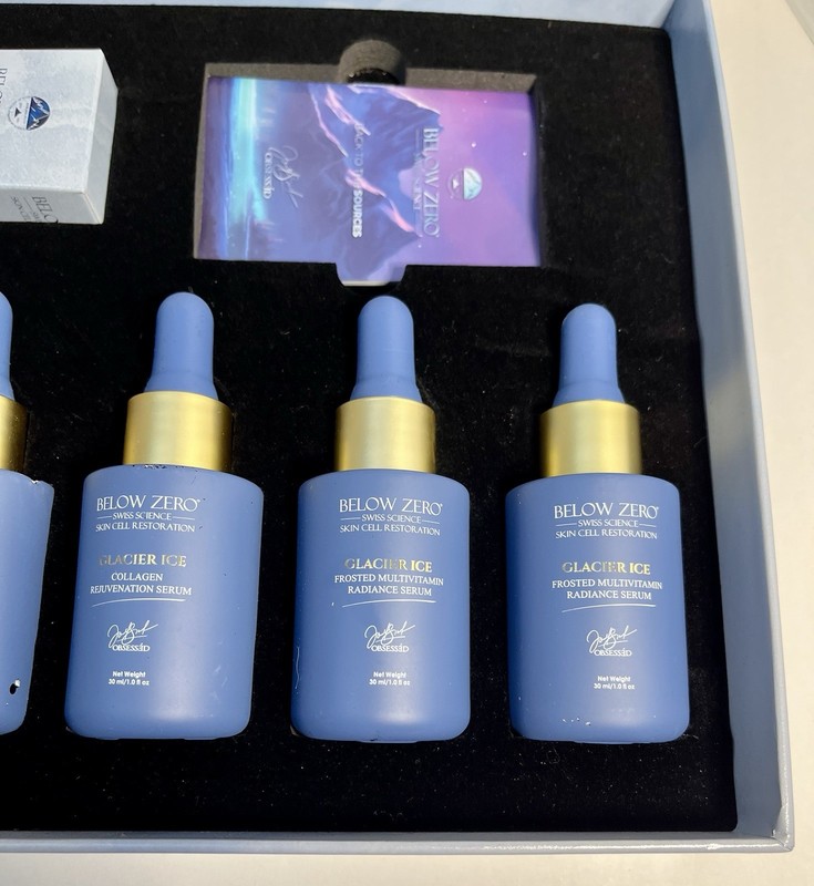 Below Zero Swiss Science Glacier Ice Skin Care Set with Device New gallery
