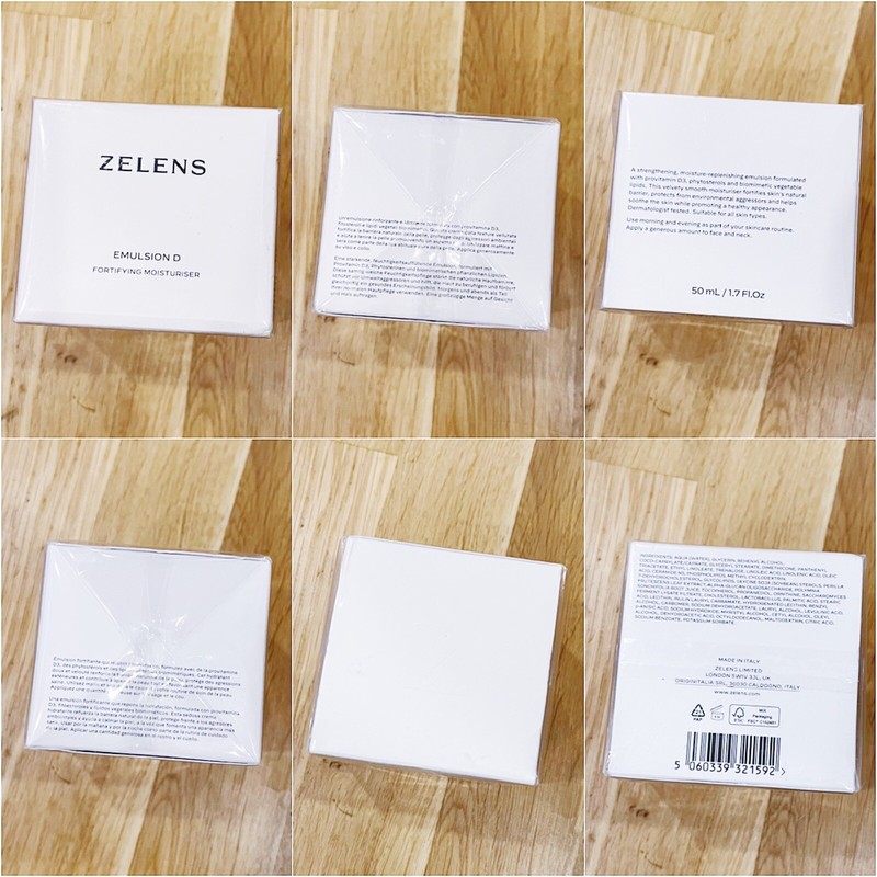 ZELENS EMULSION D FORTIFYING MOISTURIZER 50ML - BRAND NEW/FACTORY SEALED gallery