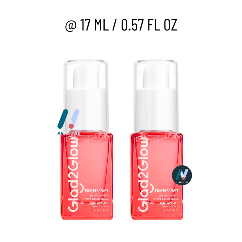 GLAD2GLOW 10% Niacinamide Brightening Serum Acne Scars Dark Spot Anti-Aging 17ml gallery