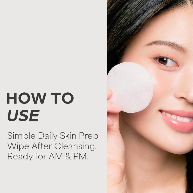 House of Hur Korean Toner Pads 70ct AHA BHA PHA Clearing Skin Prep Essence Pads gallery