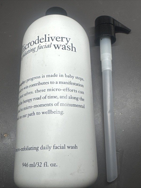 Philosophy The Microdelivery Daily Exfoliating Wash 32 Fl Oz With Pump