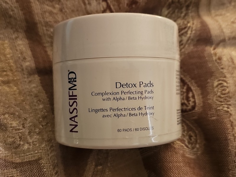 NassifMD Detox Pads 60 count Brand New Sealed