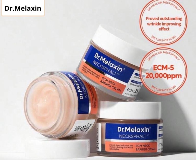 Dr. Melaxin Necksphalt Neck Cream. ECM Barrier Repair, Anti-Aging/Firming gallery