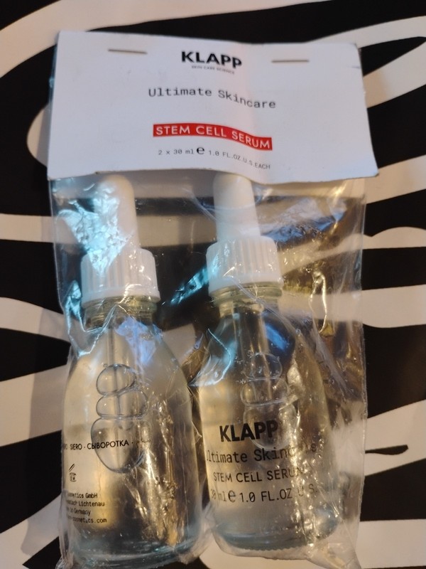 KLAPP Alternative 2 PACK Medical / Ultimate Skin Care Stem Cell Serum 30ml New