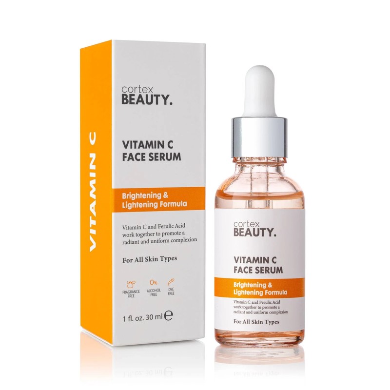 Cortex Beauty Vitamin C Face Serum Brightening Skin Care 30 ml NIB Retail $159