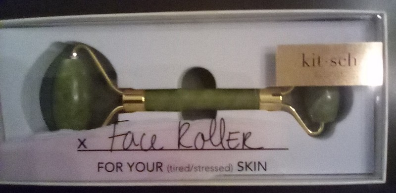 New in Box ~ Kitsch Jade Genuine Crystal Facial Roller • Benefits Skin • Quality gallery