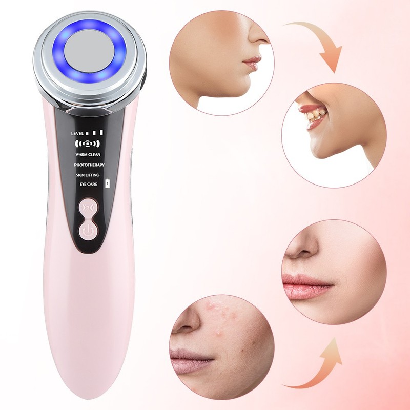 Skin Tightening Machine RF LED Light Photon Therapy Face Massager Facial Beauty gallery