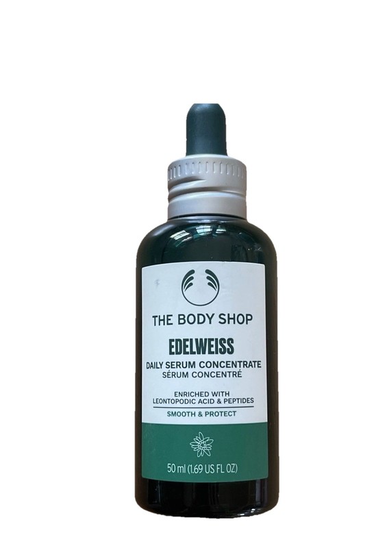 THE BODY SHOP EDELWEISS Daily Serum Concentrate BIG SIZE 1.69 oz/50ml . NEW