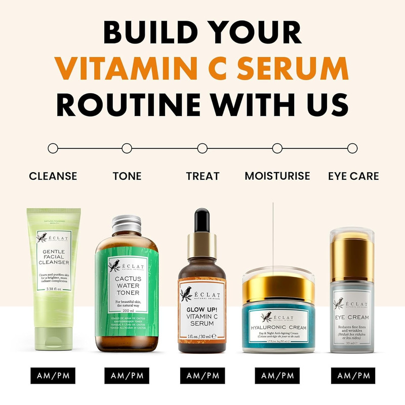 Eclat Skincare Vitamin C Face Serum - Skin Care for Dark Spots, Vitamin C Serum gallery