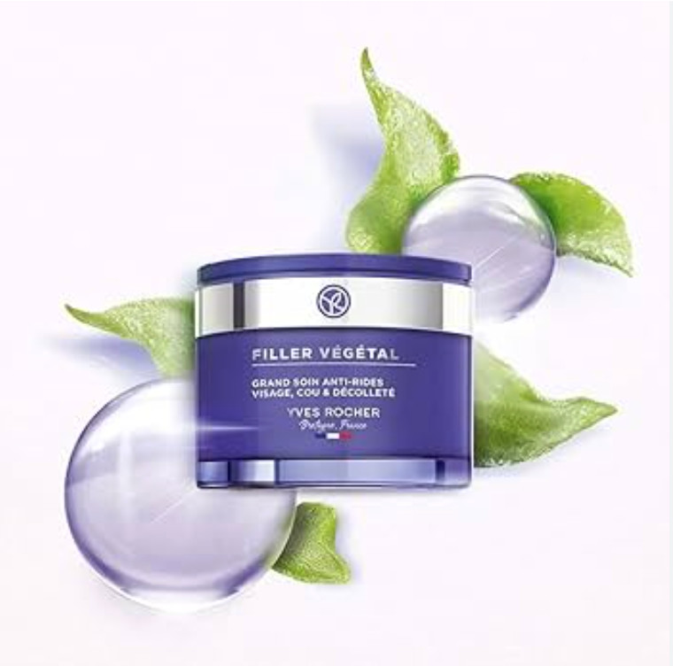 YVES ROCHER FILLER VEGETAL INTENSE ANTI-WRINKLE CARE FACE, NECK & NECKLINE 75 ml gallery
