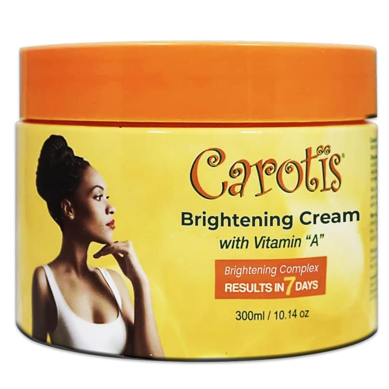 CAROTÏS Skin Brightening Cream – 300ml / 10.14fl oz – 7 Day Night Cream for U…