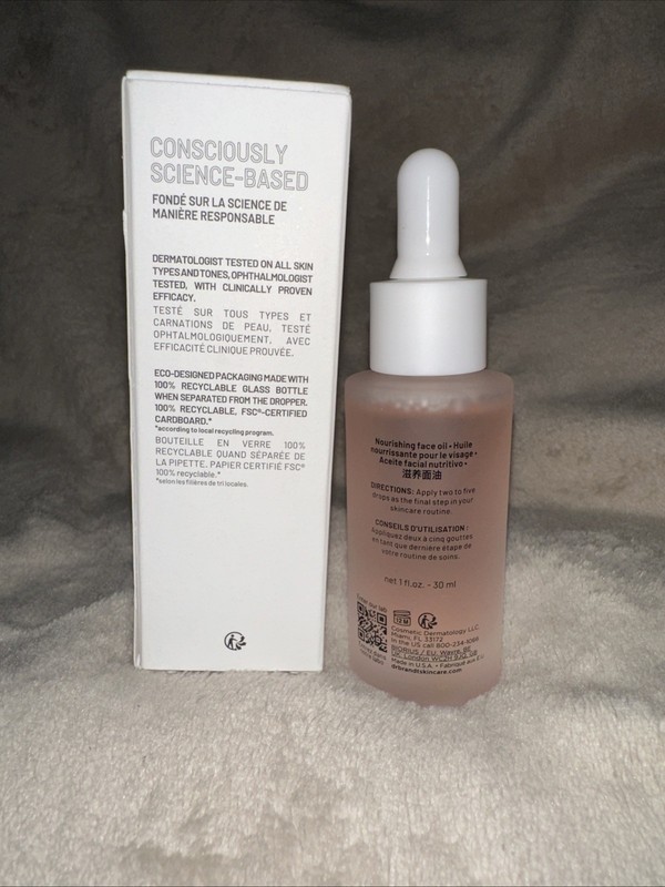 Dr. Brandt Dr B Lab Nourishing Face Oil -FULL SIZE 1fl Oz 30ml RV$72 gallery