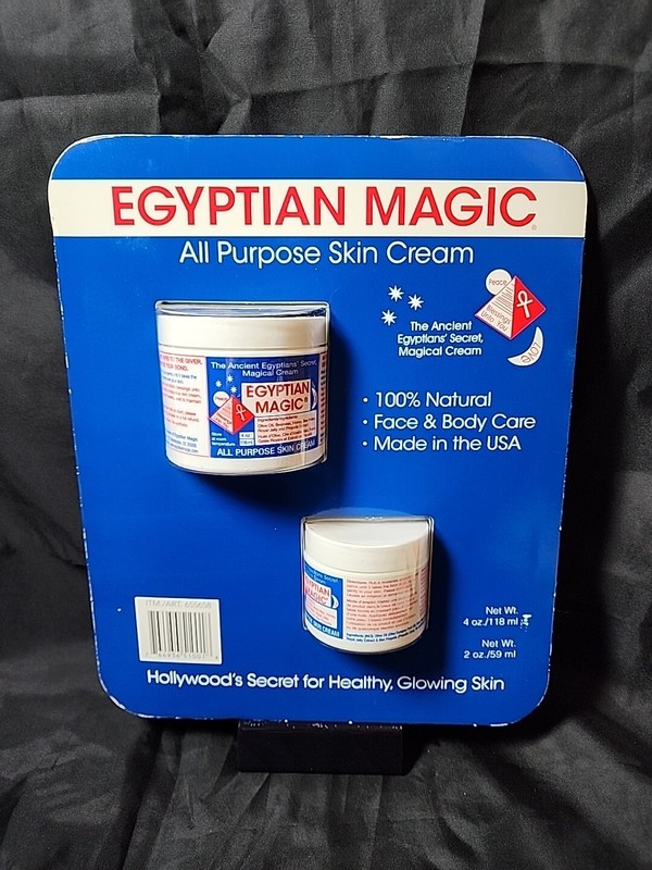 Egyptian Magic Natural All Purpose Skin Cream 2 Piece Set 4 Oz & 2 Oz Nib Cc