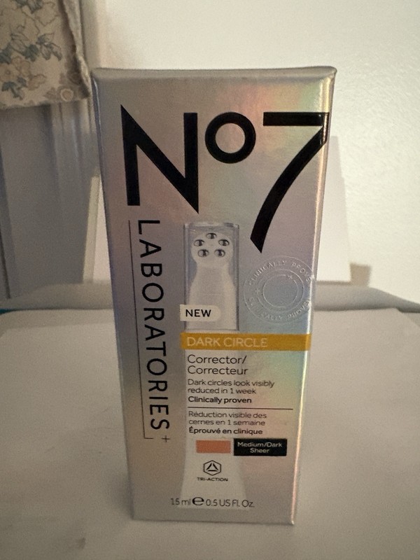 No7 Laboratories Dark Circle Tri-Action Corrector 0.5 fl oz MEDIUM/DARK SHEER