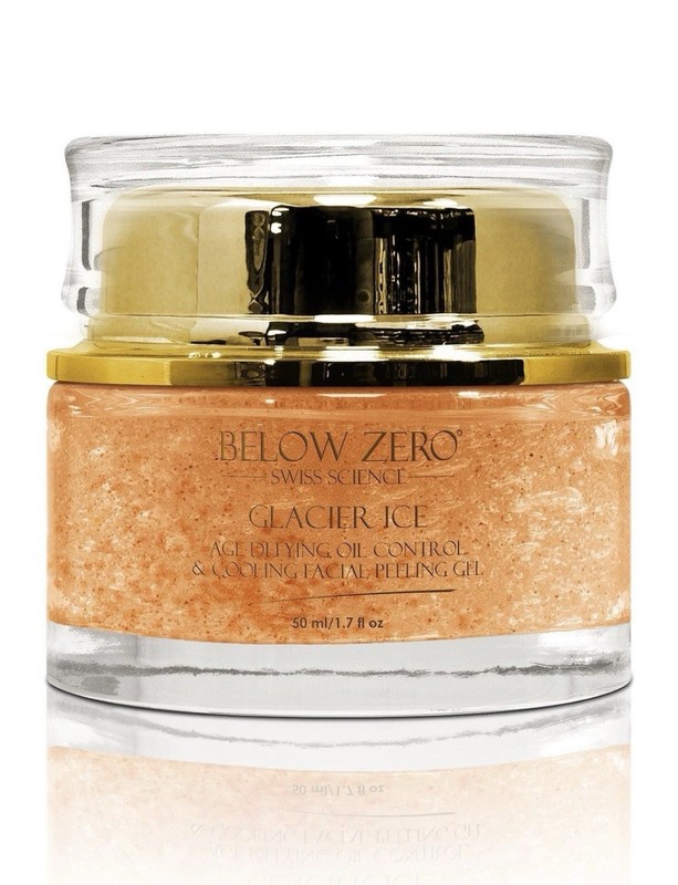 Below Zero Glacier Ice Age Defying Oil Control Cooling Facial Peeling Gel 1.7 oz