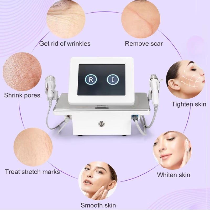 2-in-1 RF Fractional Skin Care Cold Hammer Fine Lines Reduction &Skin Tightening gallery
