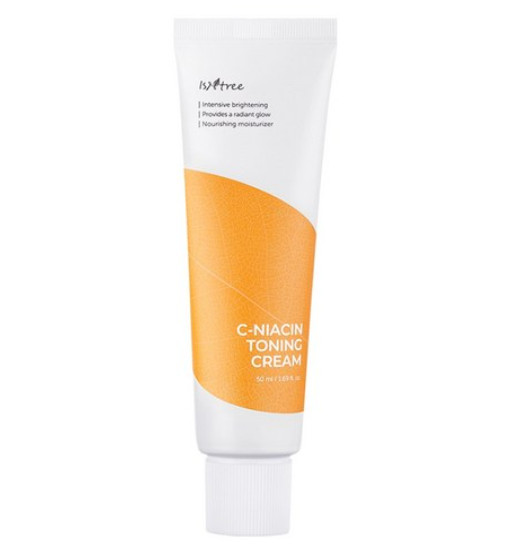 IS N tree C-Niacin Toning Cream 1.69OZ Anti Aging Moisturizer Smoothing K beauty