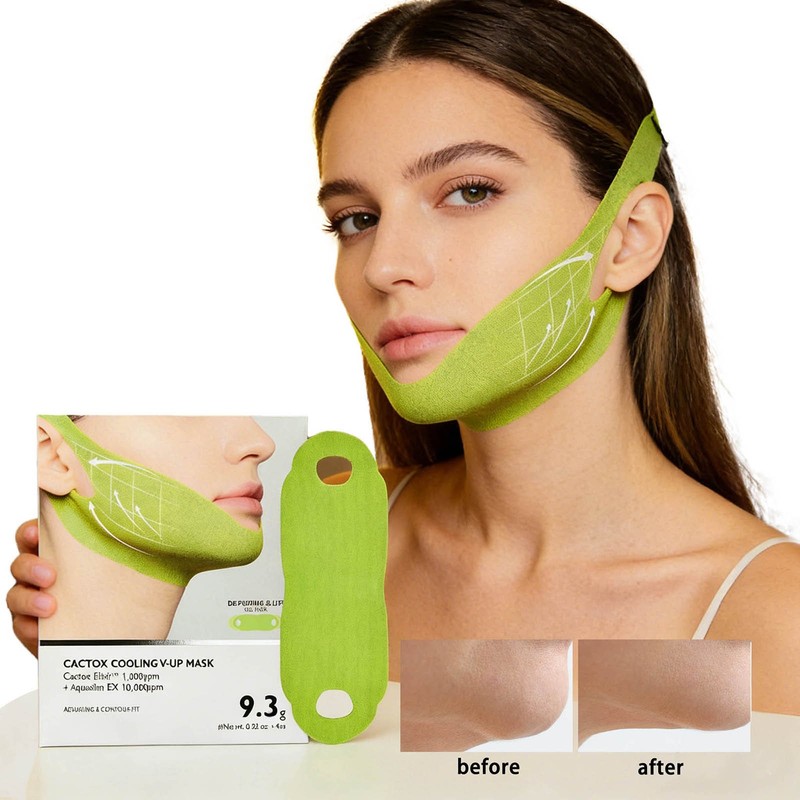 2Packs Dr.Melaxin CACTOX V-LIFTING MEWING BAND with Cactus Cooling gallery